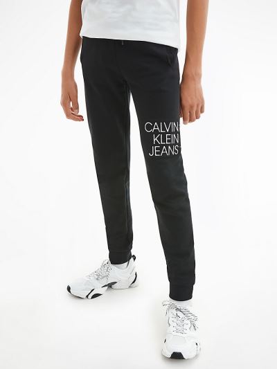 Calvin Klein Ruhák HU467618 | Calvin Klein Organic Cotton Fiu Jogger Fekete